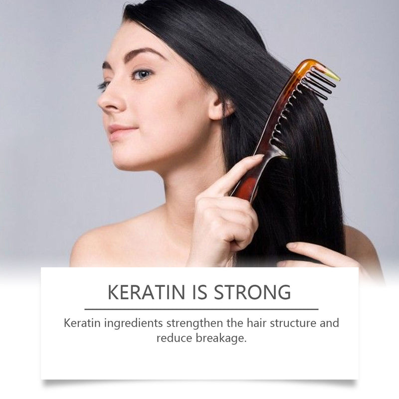 Keratin Hair Serum – Nutrição Profunda e Brilho Intenso para Seus Cabelos