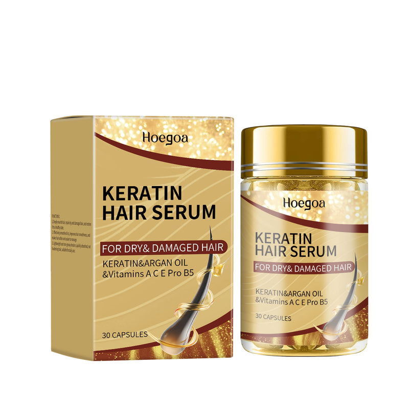 Keratin Hair Serum – Nutrição Profunda e Brilho Intenso para Seus Cabelos